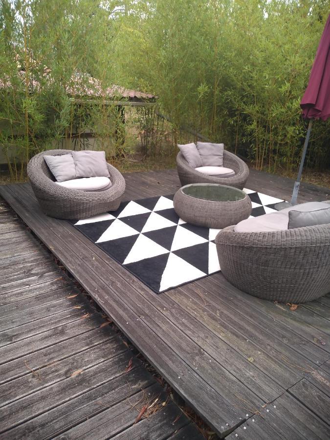 Pissos Maison Confortable Avec Terrasse En Bois Au Calme Sans Vis A Vis , 2 Chambres, Sur Un Parc De 4000M2 Arbore Et Clos מראה חיצוני תמונה